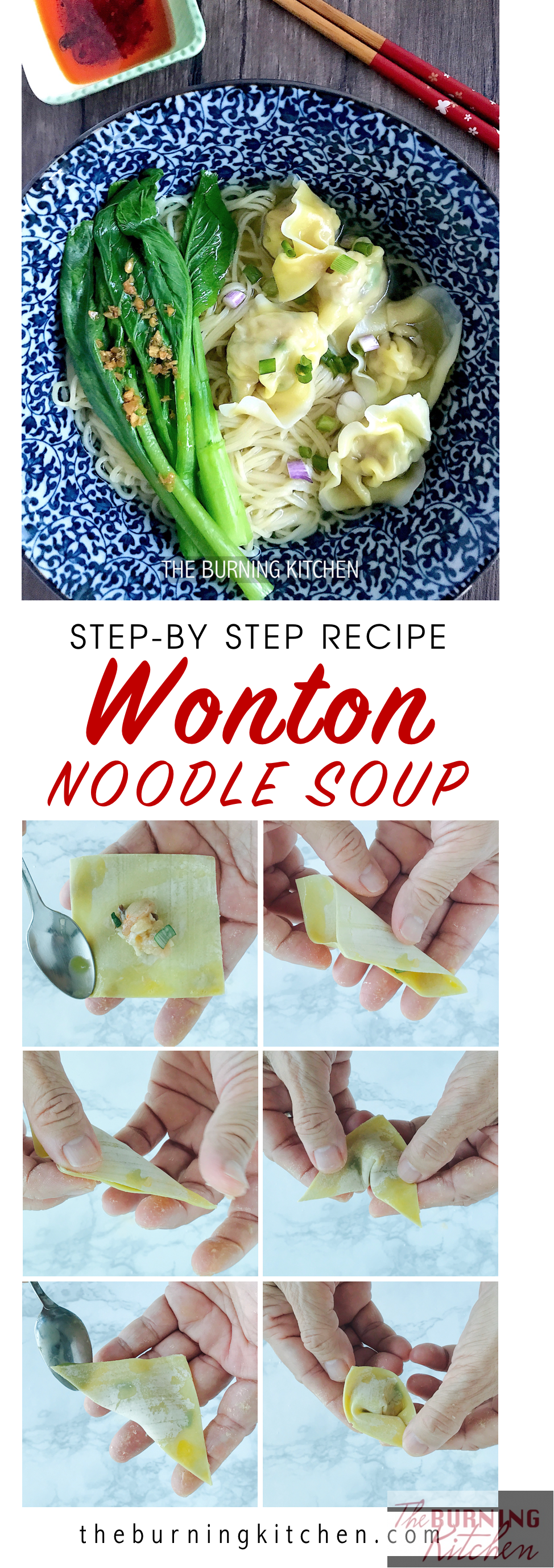 wonton noodles (wanton noodles/云吞面)
