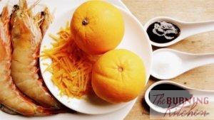 Cantonese Stir-fried Prawns in Orange Sauce (Har Lok) Recipe