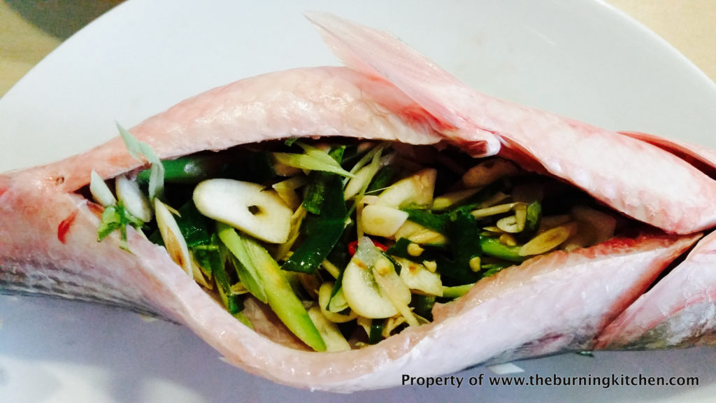 The Burning Kitchen | Thai Smoked Lemongrass Mullet