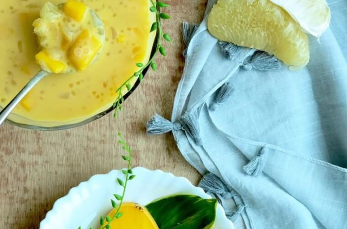 Mango Sago with Pomelo Recipe