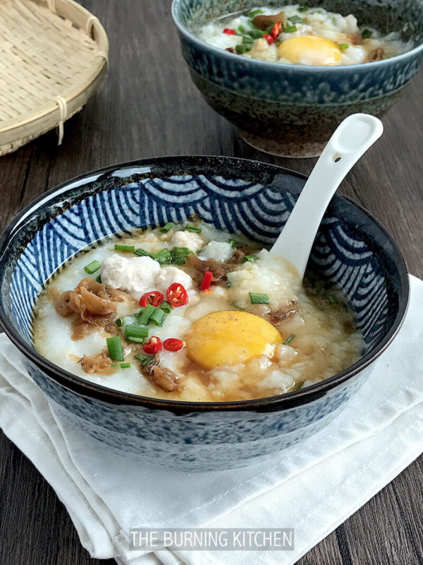 Pork Meatball Congee With Scallops: How to get the perfect congee ...