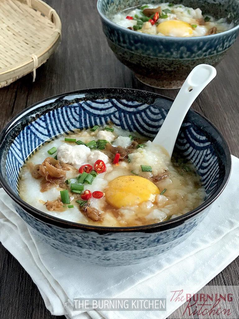 Pork Meatball Congee With Scallops: How to get the perfect congee ...