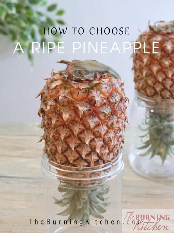 6 Tips on How to Choose A Ripe Pineapple: Pineapples are one of the tricky fruits to choose, as you can't always tell from the colour alone whether or not the pineapple is ripe. To choose a good pineapple, you have to make use your different senses.