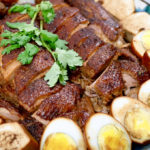 Hokkien Braised Duck (Lor Ark): This beloved Hokkien family recipe was passed down to Mdam Ong from her late mother, and is one of the favourite family dishes in the Ong clan. Learn this grandmother's secrets, including how to remove the oil glands of the duck and why she never covers the wok while braising this dish.