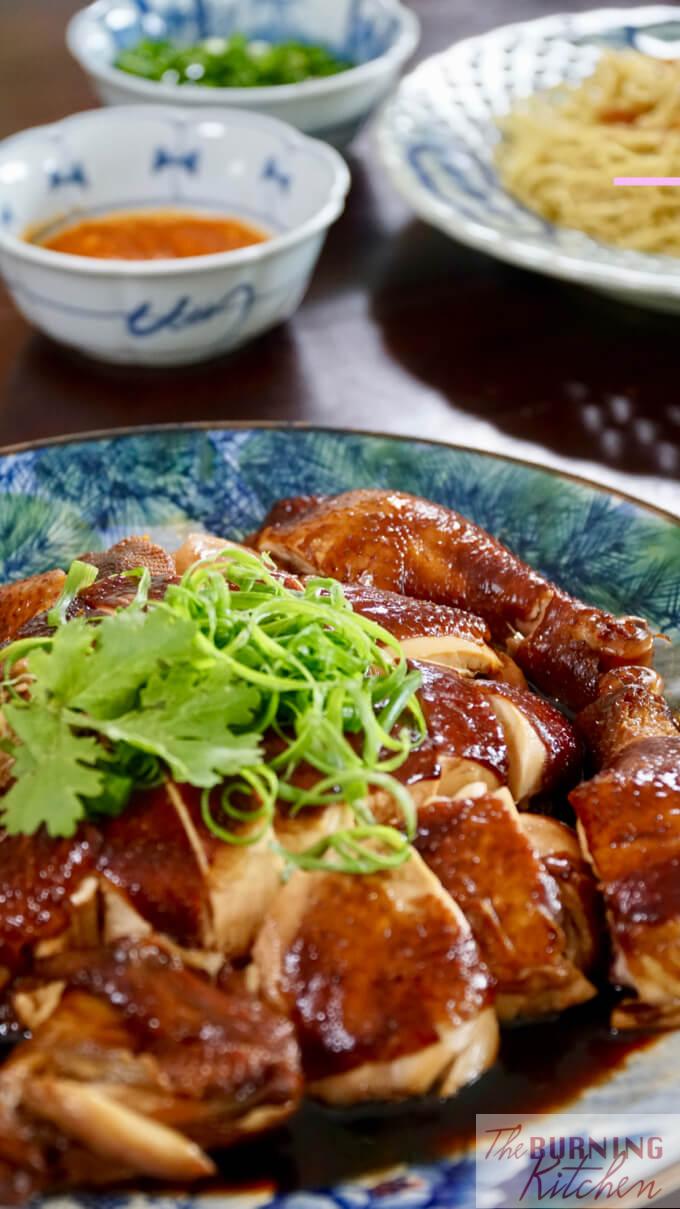 Soya Sauce Chicken (Si Yau Kai / 豉油鸡) - The Burning Kitchen
